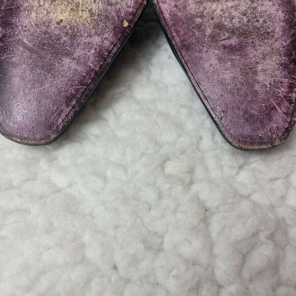 Magnanni 'Dorio' Mens Smoking Loafer Size 7 Blue Velvet Shoes - Picture 9 of 12